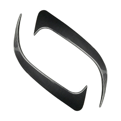 Car Rear Bumper Wind Knife Blade Decoration Sticker for Mercedes-Benz CLA200/220/250/260 (Carbon Fiber Black) - Decorative Strip by PMC Jewellery | Online Shopping South Africa | PMC Jewellery | Buy Now Pay Later Mobicred