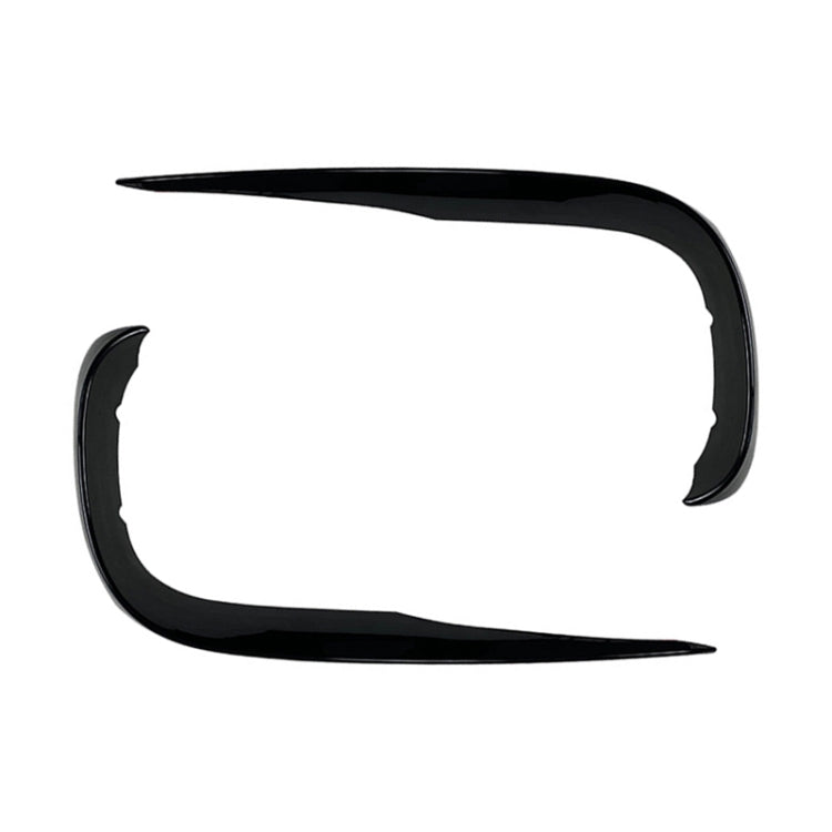 Car Front Wind Knife Decoration Sticker Strip for Mercedes-Benz E Class W213 2016-2020/E200/E260/E300 (Black) - Decorative Strip by PMC Jewellery | Online Shopping South Africa | PMC Jewellery | Buy Now Pay Later Mobicred