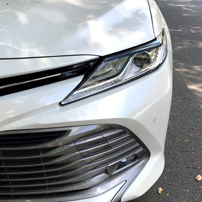 Car Headlight Eyebrow Decoration Sticker for Toyota Camry 2018+ (Black) - Lamp Decoration by PMC Jewellery | Online Shopping South Africa | PMC Jewellery | Buy Now Pay Later Mobicred