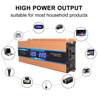 Carmaer Modified Sine Wave 12V to 220V 500W Car Multi-function Double Digital Display Inverter Household Power Converter - Modified Square Wave by PMC Jewellery | Online Shopping South Africa | PMC Jewellery | Buy Now Pay Later Mobicred