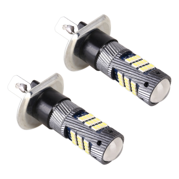 1 Pair H1 DC12V / 5W Car LED Fog Light with 42LEDs SMD-2016 Lamp Beads (Yellow Light) - Fog / Driving Lights by PMC Jewellery | Online Shopping South Africa | PMC Jewellery | Buy Now Pay Later Mobicred