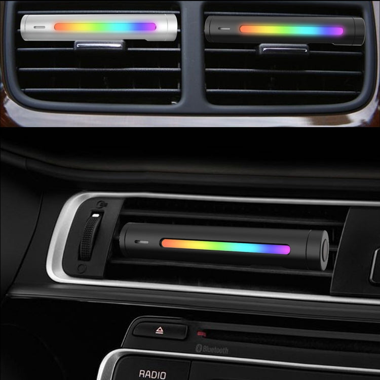 Car RGB Sound Control Pickup 3D Colorful Music USB LED Atmosphere Light (Black) - Atmosphere lights by PMC Jewellery | Online Shopping South Africa | PMC Jewellery | Buy Now Pay Later Mobicred