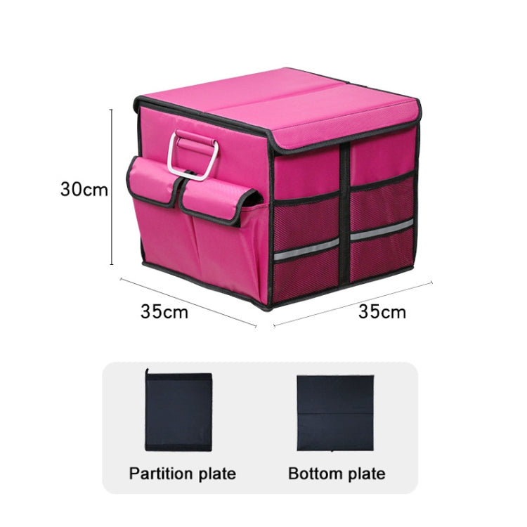 Car Trunk Foldable Storage Box, Capacity: 36L (Rose Red) - Stowing Tidying by PMC Jewellery | Online Shopping South Africa | PMC Jewellery | Buy Now Pay Later Mobicred