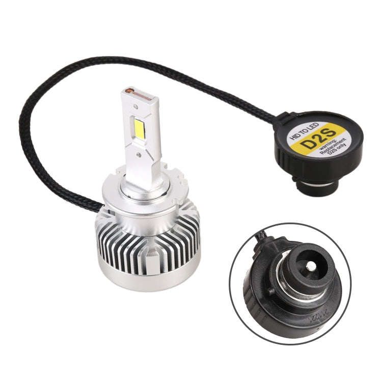 1 Pair D Series D2S Car HID Ballast to LED Headlight DC12V 35W 6000K 7000LM, CSP Lamp Bead - LED Headlamps by PMC Jewellery | Online Shopping South Africa | PMC Jewellery | Buy Now Pay Later Mobicred