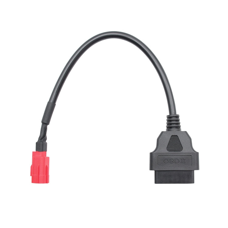 16Pin to 6Pin Motorcycles OBD2 Conversion Cable OBDII Diagnostic Adapter Cable for Honda - Cables & Connectors by PMC Jewellery | Online Shopping South Africa | PMC Jewellery | Buy Now Pay Later Mobicred