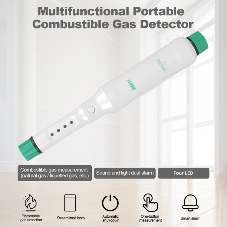 DUOYI DY80 Gas Leak Portable Detector Butane Propane Alarm Methane Flammable Gas Analyzer - Electronic Test by DUOYI | Online Shopping South Africa | PMC Jewellery | Buy Now Pay Later Mobicred