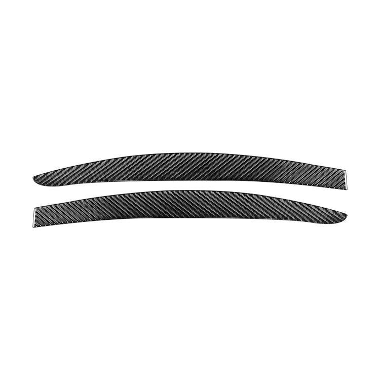 2 PCS / Set Carbon Fiber Car Light Eyebrow Decorative Sticker for Volkswagen Scirocco 2009-2016,Left and Right Drive Universal - Lamp Decoration by PMC Jewellery | Online Shopping South Africa | PMC Jewellery | Buy Now Pay Later Mobicred