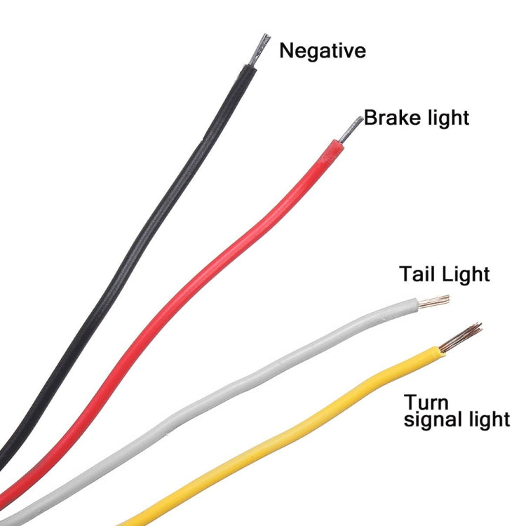 MK-012 20LEDs Dynamic Car Tail Light Signal Lamp Indicator Strobe Flashing Warning Light 12-24V - Clearance Lights by PMC Jewellery | Online Shopping South Africa | PMC Jewellery | Buy Now Pay Later Mobicred