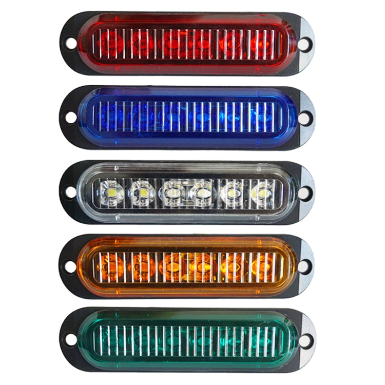 5 PCS MK-093 Car / Truck 6LEDs Side Marker Indicator Lights Bulb Lamp (Green Light) - Clearance Lights by PMC Jewellery | Online Shopping South Africa | PMC Jewellery | Buy Now Pay Later Mobicred