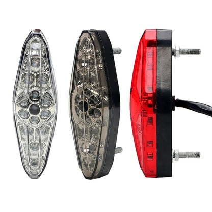 2 PCS KC-WD-NEW-3X Motorcycle LED Brake Light Running Lamp (Red) - Signal Lights by PMC Jewellery | Online Shopping South Africa | PMC Jewellery