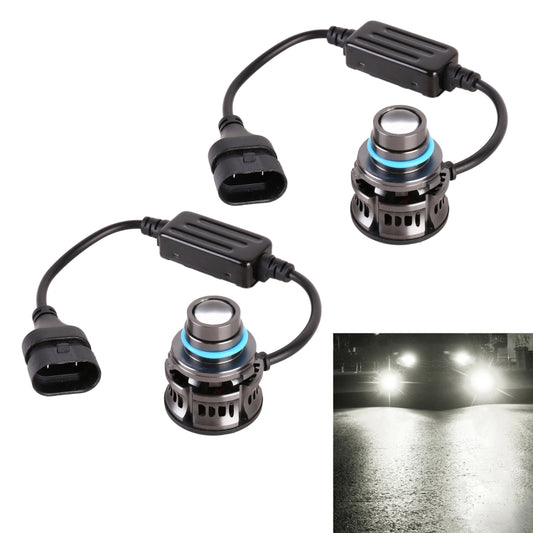 1 Pair 9005 27W / DC12V Car Aluminum Alloy LED Headlight (White Light) - LED Headlamps by PMC Jewellery | Online Shopping South Africa | PMC Jewellery | Buy Now Pay Later Mobicred