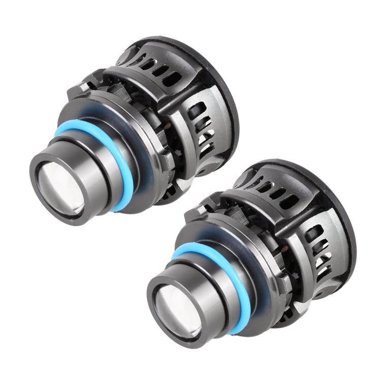 1 Pair 9006 27W / DC12V Car Aluminum Alloy LED Headlight (Blue Light) - LED Headlamps by PMC Jewellery | Online Shopping South Africa | PMC Jewellery | Buy Now Pay Later Mobicred