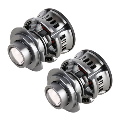 1 Pair H7 27W / DC12V Car Aluminum Alloy LED Headlight (White Light) - LED Headlamps by PMC Jewellery | Online Shopping South Africa | PMC Jewellery | Buy Now Pay Later Mobicred