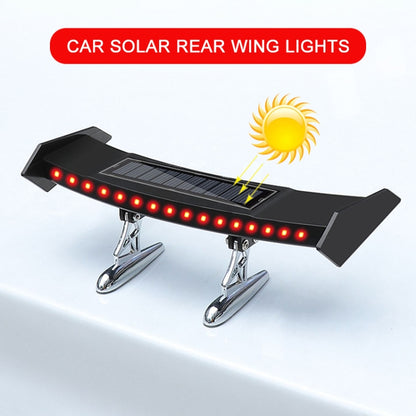 Car Mini Rear Wing with Light Solar Anti-collision Tail Light - Warning Lights by PMC Jewellery | Online Shopping South Africa | PMC Jewellery | Buy Now Pay Later Mobicred