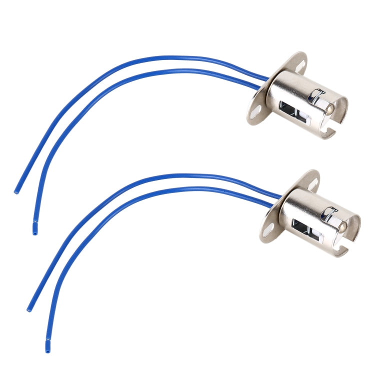 1 Pair Car 1157 Bulb Holder Base Female Socket with Cable - Wires by PMC Jewellery | Online Shopping South Africa | PMC Jewellery | Buy Now Pay Later Mobicred