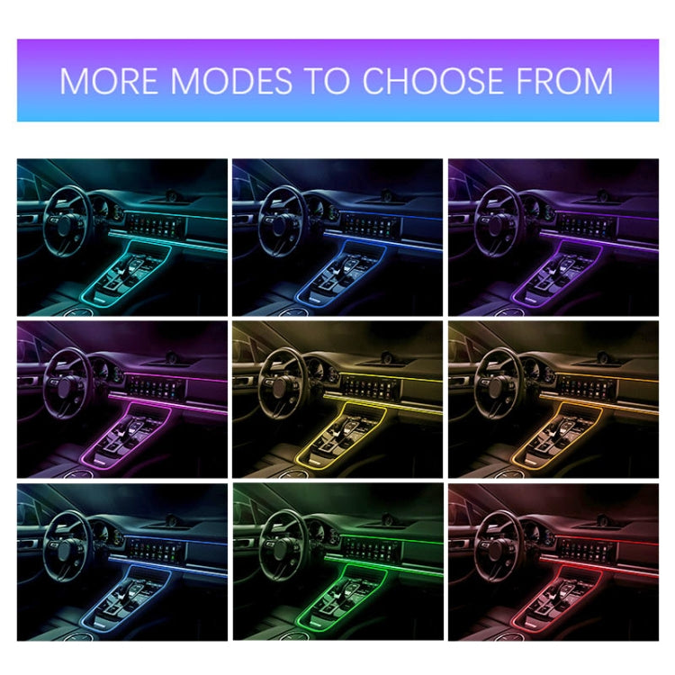 G101 3m Cigarette Lighter Car Colorful RGB Foot LED Atmosphere Light - Atmosphere lights by PMC Jewellery | Online Shopping South Africa | PMC Jewellery | Buy Now Pay Later Mobicred