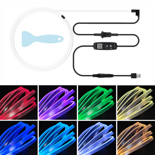 G101U 3m USB Car Colorful RGB Foot LED Atmosphere Light - Atmosphere lights by PMC Jewellery | Online Shopping South Africa | PMC Jewellery | Buy Now Pay Later Mobicred