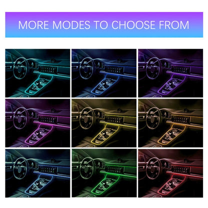 G201 5m Cigarette Lighter Car Colorful RGB Foot LED Atmosphere Light - Atmosphere lights by PMC Jewellery | Online Shopping South Africa | PMC Jewellery | Buy Now Pay Later Mobicred