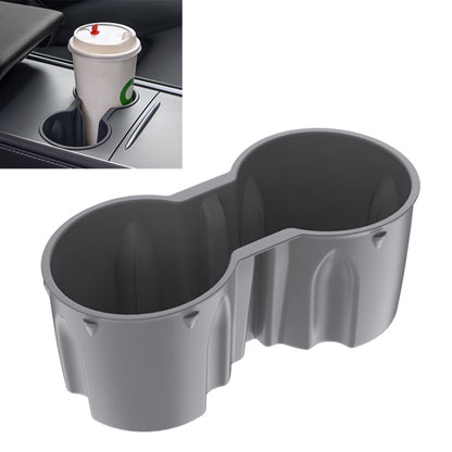 SHUNWEI SD-1054 Car Water Cup Holder for Tesla Model 3 / Y 2021-2022(Grey) - Car Drink Holders by SHUNWEI | Online Shopping South Africa | PMC Jewellery