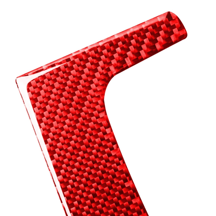 For Honda CRV 2007-2011 Carbon Fiber Car Dashboard Frame Decorative Sticker,Left and Right Drive Universal (Red) - Car Interior Mouldings by PMC Jewellery | Online Shopping South Africa | PMC Jewellery | Buy Now Pay Later Mobicred