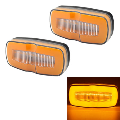 2 PCS MK-190 Truck LED Side Marker Light (Yellow Light) - Running Lights by PMC Jewellery | Online Shopping South Africa | PMC Jewellery | Buy Now Pay Later Mobicred