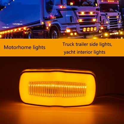 2 PCS MK-190 Truck LED Side Marker Light (White Light) - Running Lights by PMC Jewellery | Online Shopping South Africa | PMC Jewellery | Buy Now Pay Later Mobicred