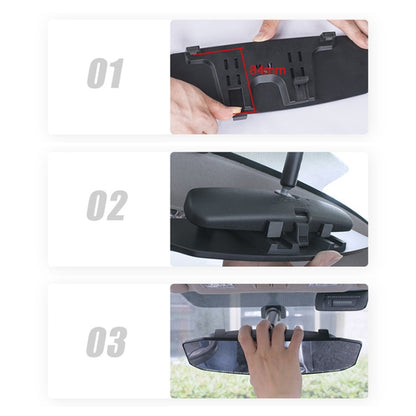 SHUNWEI SD-2415 Car Anti-glare Rear-view Mirror, Size: 299 x 90mm - Interior Mirrors by SHUNWEI | Online Shopping South Africa | PMC Jewellery | Buy Now Pay Later Mobicred