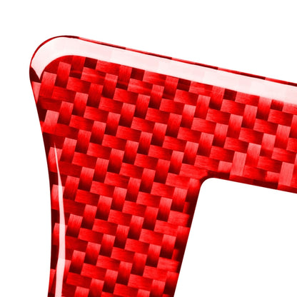 Car Carbon Fiber Handbrake Panel Decorative Sticker for Toyota RAV4 2006-2013, Right Drive (Red) - Car Interior Mouldings by PMC Jewellery | Online Shopping South Africa | PMC Jewellery | Buy Now Pay Later Mobicred