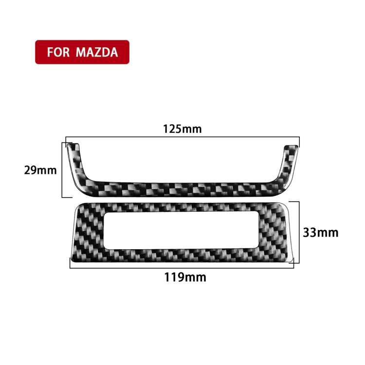 Car Carbon Fiber Headlight Frame Decorative Sticker for Mazda 3 Axela 2020, Left Drive - Car Interior Mouldings by PMC Jewellery | Online Shopping South Africa | PMC Jewellery | Buy Now Pay Later Mobicred