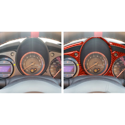 5 in 1 Car Carbon Fiber Speed Dashboard Decorative Sticker for Nissan 370Z / Z34 2009-, Left and Right Drive Universal (Red) - Car Interior Mouldings by PMC Jewellery | Online Shopping South Africa | PMC Jewellery | Buy Now Pay Later Mobicred