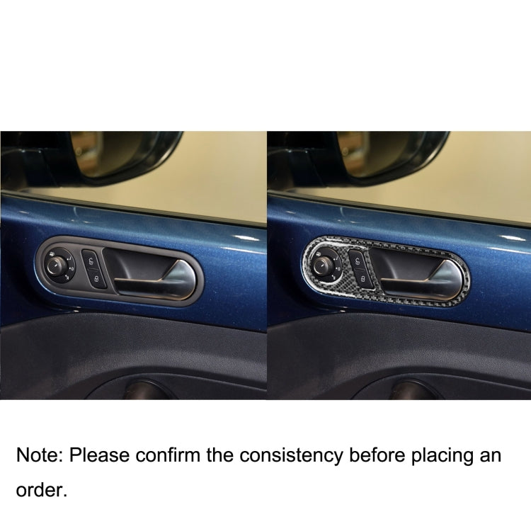 Car Carbon Fiber Door Inside Handle Decorative Sticker for Volkswagen Beetle 2012-2019, Right Drive - Car Interior Mouldings by PMC Jewellery | Online Shopping South Africa | PMC Jewellery | Buy Now Pay Later Mobicred