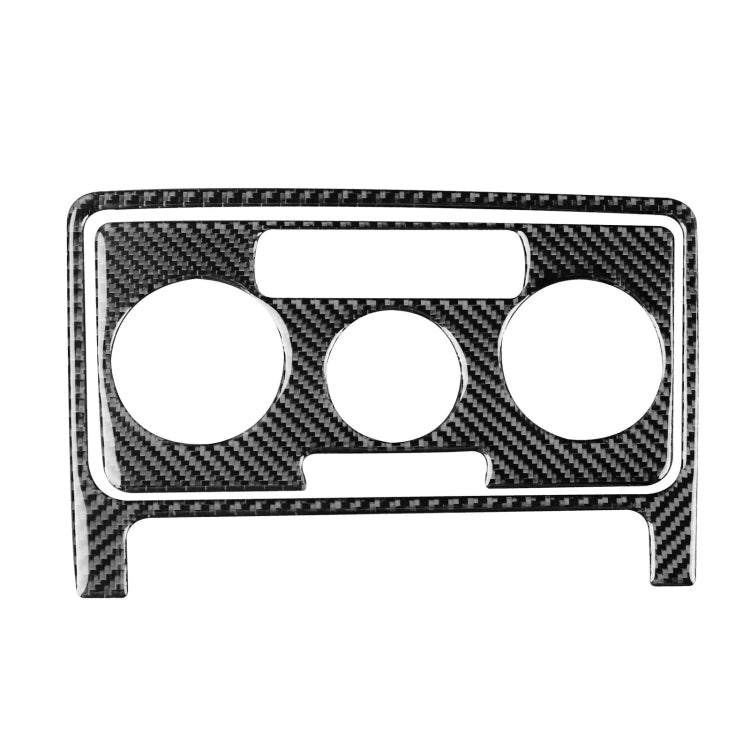 Car Carbon Fiber Air Conditioning CD Panel Decorative Sticker for Volkswagen Beetle 2012-2019, Left and Right Drive Universal - Car Interior Mouldings by PMC Jewellery | Online Shopping South Africa | PMC Jewellery | Buy Now Pay Later Mobicred