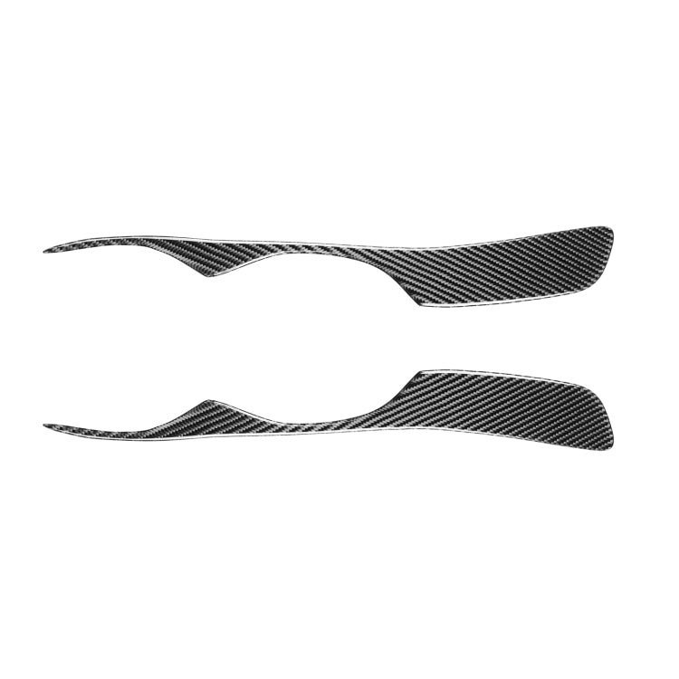 2 PCS / Set Carbon Fiber Car Lamp Eyebrow Decorative Sticker for Lexus IS300/IS200/RS200/ALTezza 1998-2005, Drop Glue Version - Lamp Decoration by PMC Jewellery | Online Shopping South Africa | PMC Jewellery | Buy Now Pay Later Mobicred