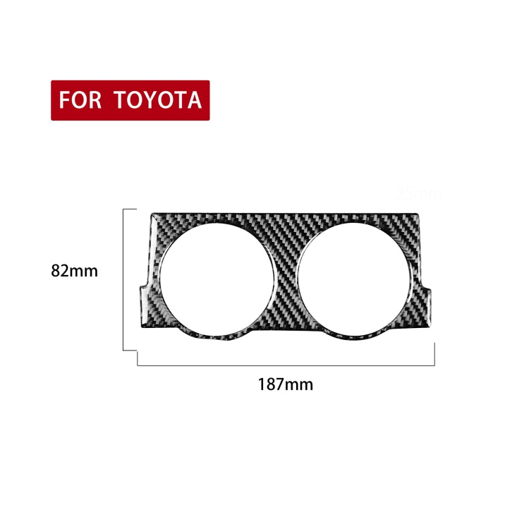 Carbon Fiber Car Four-wheel Drive Switch Panel Decorative Sticker for Toyota 4Runner 2010-2020 - Car Interior Mouldings by PMC Jewellery | Online Shopping South Africa | PMC Jewellery | Buy Now Pay Later Mobicred