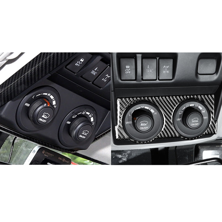 Carbon Fiber Car Four-wheel Drive Switch Panel Decorative Sticker for Toyota 4Runner 2010-2020 - Car Interior Mouldings by PMC Jewellery | Online Shopping South Africa | PMC Jewellery | Buy Now Pay Later Mobicred