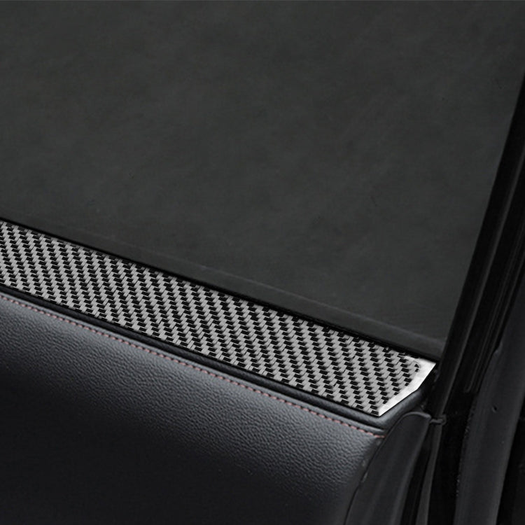 4 PCS / Set Carbon Fiber Car Window Inside Decorative Sticker for Toyota 4Runner 2010-2020 - Car Interior Mouldings by PMC Jewellery | Online Shopping South Africa | PMC Jewellery | Buy Now Pay Later Mobicred