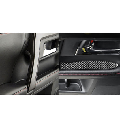 8 PCS / Set Carbon Fiber Car Door Storage Slot Decorative Sticker for Toyota 4Runner 2010-2020 - Car Interior Mouldings by PMC Jewellery | Online Shopping South Africa | PMC Jewellery | Buy Now Pay Later Mobicred