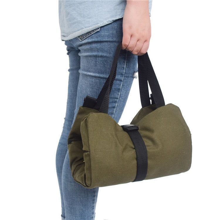 Car Auto Multi-function Canvas Storage Bag Portable Tool Bag Hanging Pocket Bag (Army Green) - Seat Accessories by PMC Jewellery | Online Shopping South Africa | PMC Jewellery | Buy Now Pay Later Mobicred