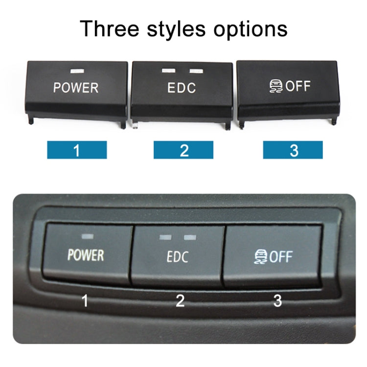 For BMW 3 Series E93 2005-2012 Car Central Control Multi-function Button No.1 6131 7841 136 - Car Switches by PMC Jewellery | Online Shopping South Africa | PMC Jewellery | Buy Now Pay Later Mobicred