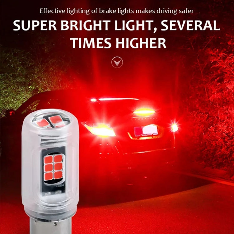 2pcs 1156 DC12V / 2.16W / 0.18A / 480LM Car LED Turn Signal Light(Red Light) - Arrow Turn Lights by PMC Jewellery | Online Shopping South Africa | PMC Jewellery | Buy Now Pay Later Mobicred