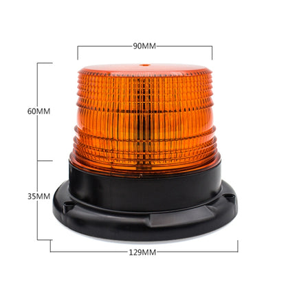 School Bus Engineering Vehicle Safety Warning Light Rear-end Collision Yellow Signal Lamp (Blue Light) - Warning Lights by PMC Jewellery | Online Shopping South Africa | PMC Jewellery | Buy Now Pay Later Mobicred