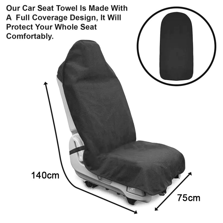 Car Universal Waterproof Anti-skid Seat Cover (Blue) - Seat Accessories by PMC Jewellery | Online Shopping South Africa | PMC Jewellery | Buy Now Pay Later Mobicred