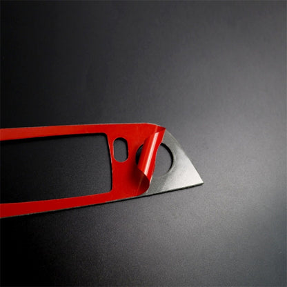 4 PCS Carbon Fiber Car Left Driving Lifting Panel Decorative Sticker without Folding for BMW E90 / 320i / 325i, Diameter: 37.8cm - Car Interior Mouldings by PMC Jewellery | Online Shopping South Africa | PMC Jewellery | Buy Now Pay Later Mobicred