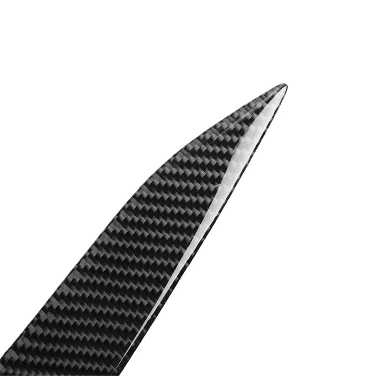 Carbon Fiber Car Lamp Eyebrow Decorative Sticker for BMW 5 Series F10 2010-2013 - Lamp Decoration by PMC Jewellery | Online Shopping South Africa | PMC Jewellery