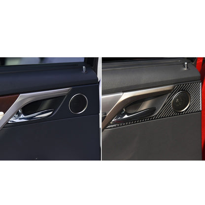 Car Carbon Fiber Rear Door Handle Decorative Sticker for Lexus RX300 / 270 / 200T / 450h 2016-2019, Left and Right Drive Universal - Car Interior Mouldings by PMC Jewellery | Online Shopping South Africa | PMC Jewellery | Buy Now Pay Later Mobicred