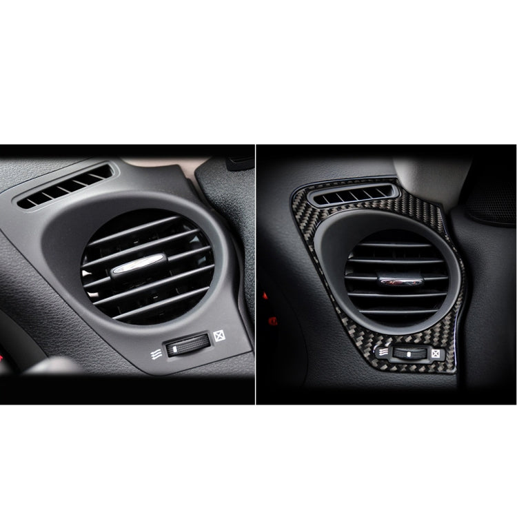 Car Carbon Fiber Big Left and Right Air Outlet Decorative Sticker for Lexus IS250 300 350C 2006-2012, Right Drive - Car Interior Mouldings by PMC Jewellery | Online Shopping South Africa | PMC Jewellery | Buy Now Pay Later Mobicred