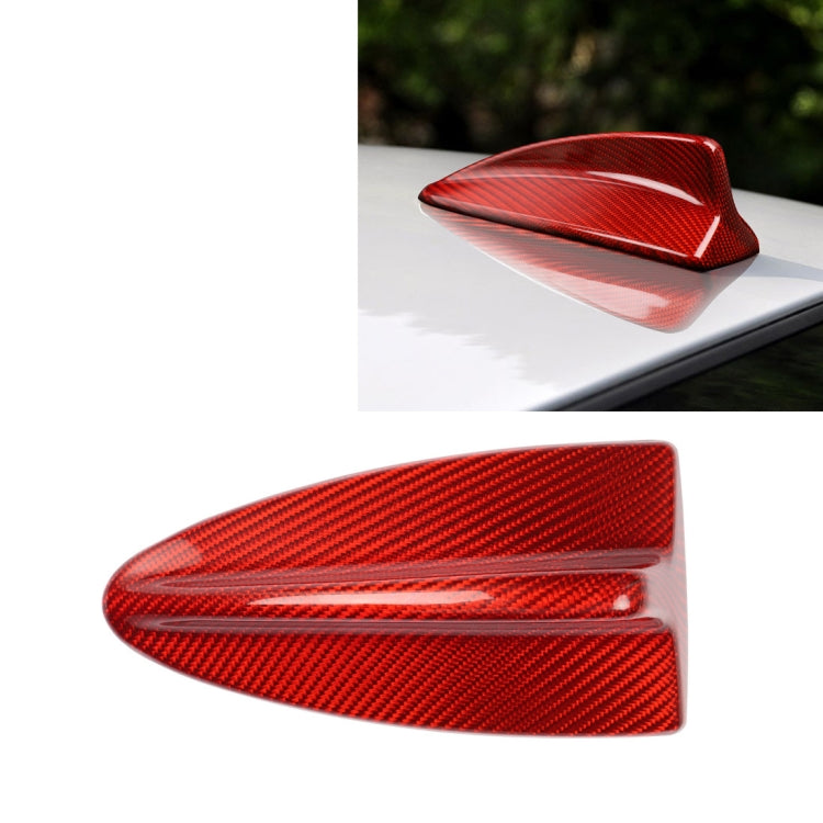 Car Carbon Fiber Antenna Decorative Cover for BMW E90, C Style (Red) - Aerials by PMC Jewellery | Online Shopping South Africa | PMC Jewellery | Buy Now Pay Later Mobicred