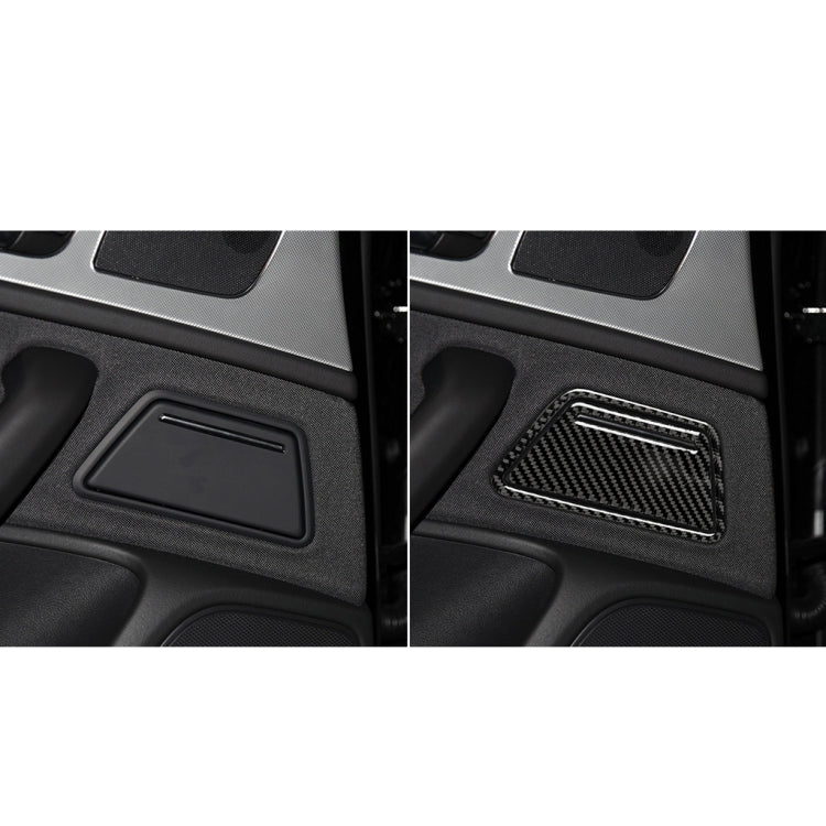 Car Carbon Fiber Ashtray Panel Decorative Sticker for Audi A6 S6 C7 A7 S7 4G8 2012-2018, Left and Right Drive Universal - Car Interior Mouldings by PMC Jewellery | Online Shopping South Africa | PMC Jewellery | Buy Now Pay Later Mobicred