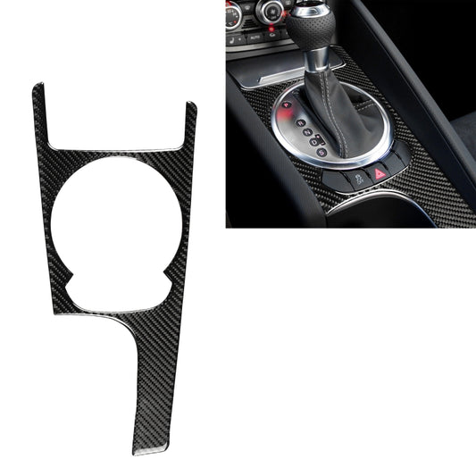 Car Carbon Fiber Gear Shift Panel Decorative Sticker for Audi TT 8n 8J MK123 TTRS 2008-2014, Left Drive - Car Interior Mouldings by PMC Jewellery | Online Shopping South Africa | PMC Jewellery | Buy Now Pay Later Mobicred