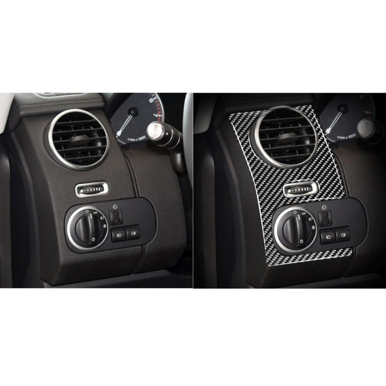 Car Carbon Fiber Central Control Side Air Outlet Decorative Sticker for Land Rover Discovery 4 2010-2016, Left Drive - Car Interior Mouldings by PMC Jewellery | Online Shopping South Africa | PMC Jewellery | Buy Now Pay Later Mobicred